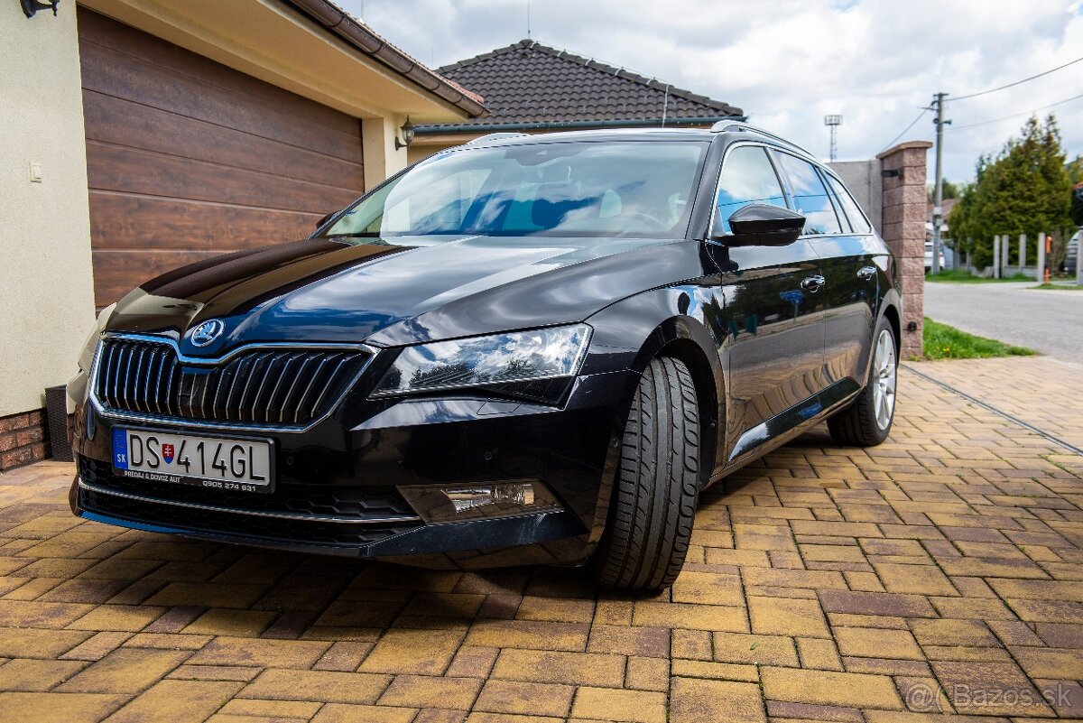 Škoda Superb Combi 2.0 TDI 190k DSG, tazne, koza(alcantara)