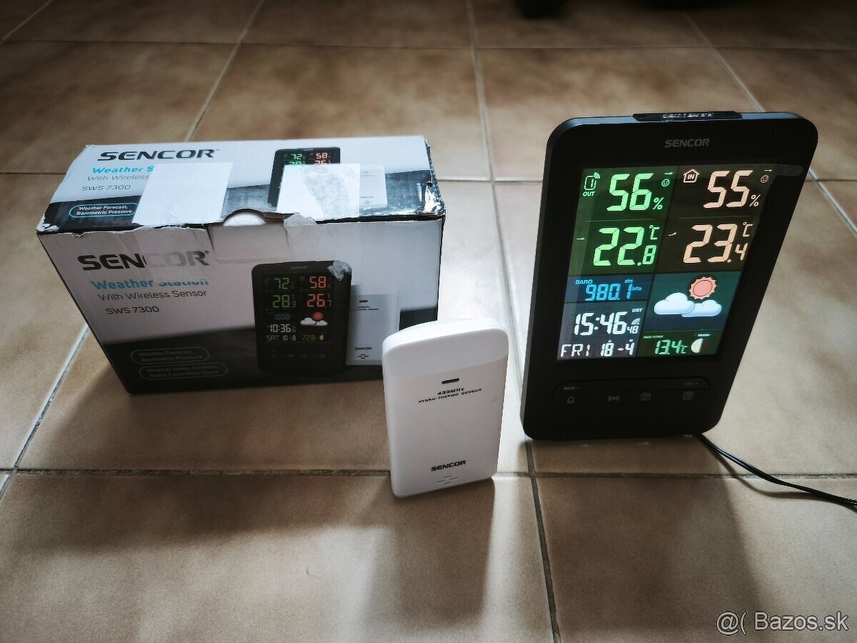Predám meteostanicu SENCOR