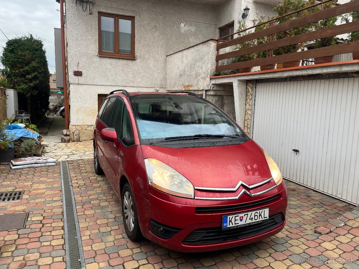 Citroen C4 grand picasso 2.0 i 16 V 103 KW, 7 miest, LPG