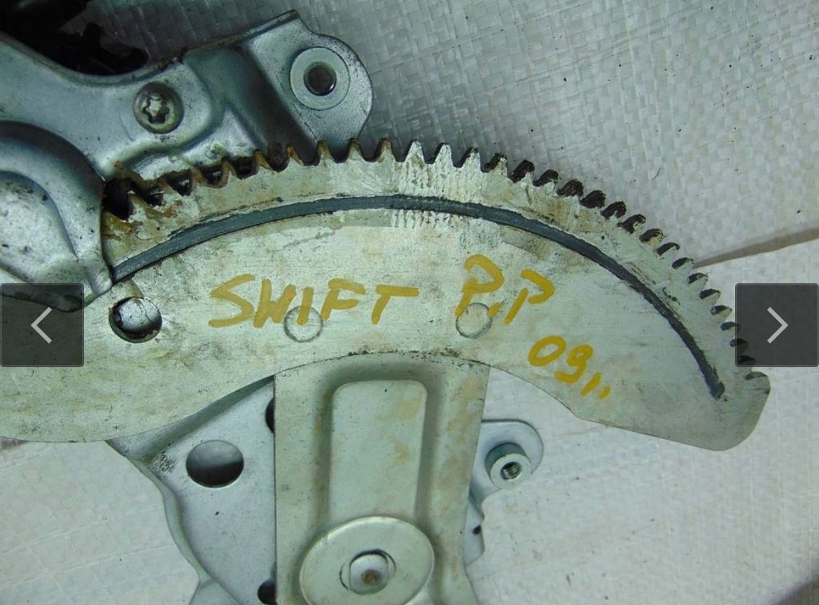 Suzuki Swift 2009 mechanizmus okna
