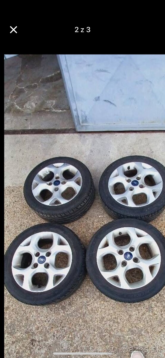 Letna sada kolies Ford Fiesta