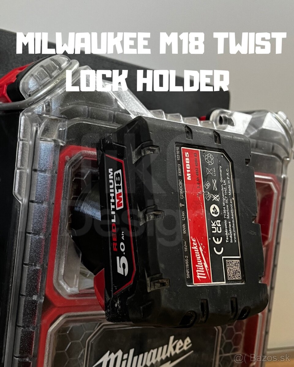 Milwaukee M18 Twist Lock Holder