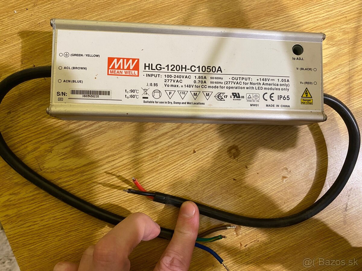 MeanWell HLG-120H-C1050A