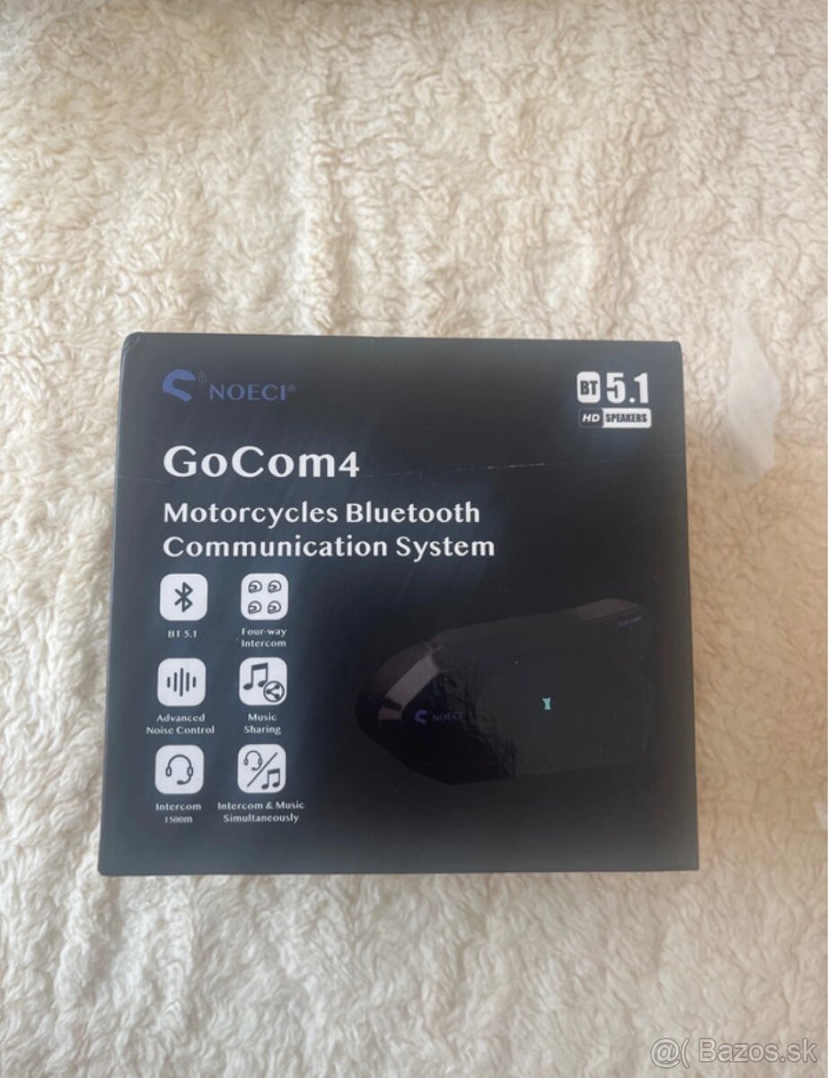 MOTOCYKLOVÝ INTERKOM GOCOM4