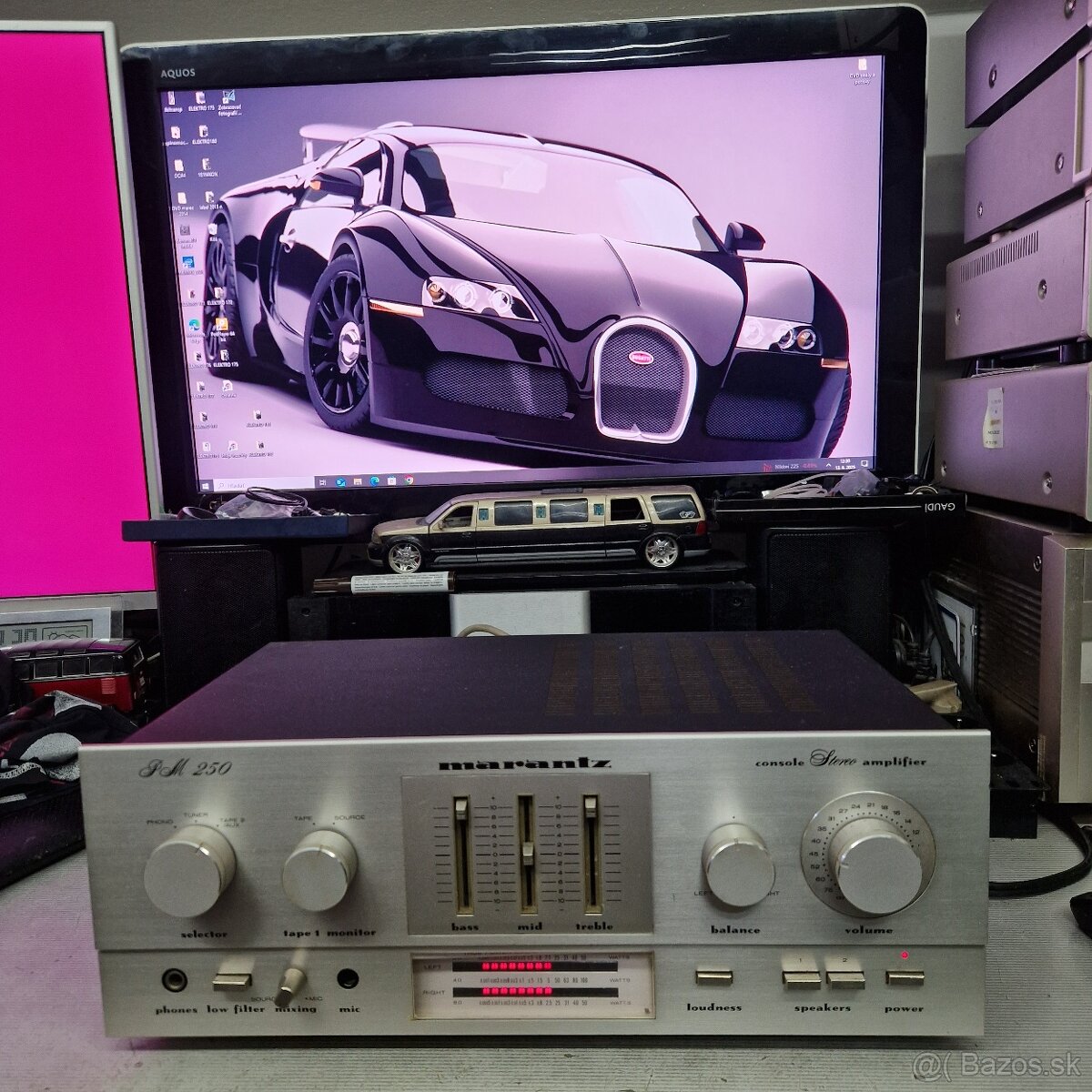 MARANTZ PM-250...integrovaný stereo zosilovač...