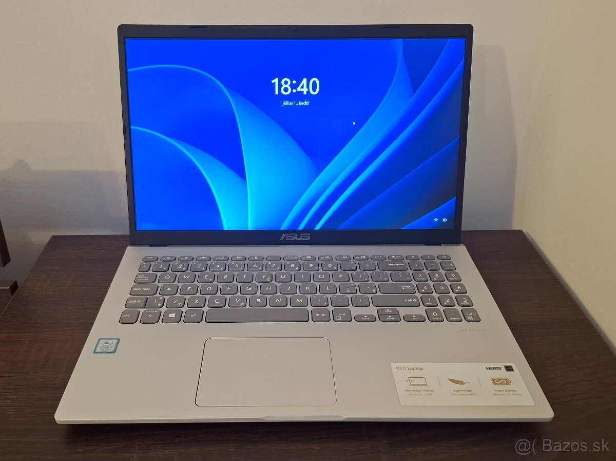 Predám notebook ASUS X509UA 15,6