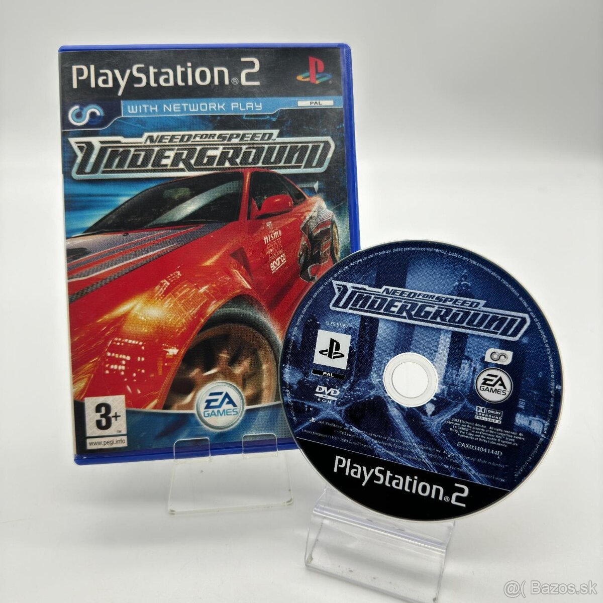 Kúpim Need for Speed Underground 1 na PS2 v CZ verzii