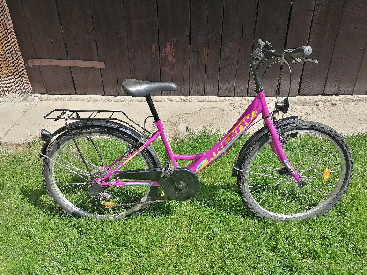 Dievcenský bicykel 24"