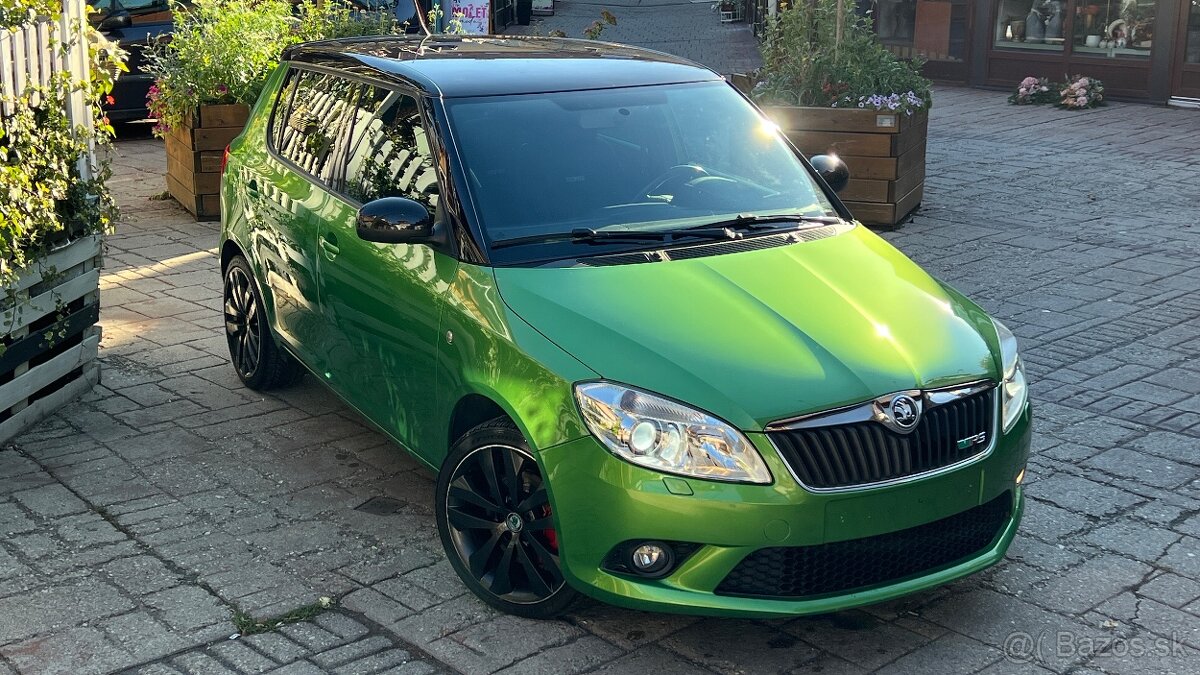 Skoda Fabia VRS 1.4t 132kw Race Green
