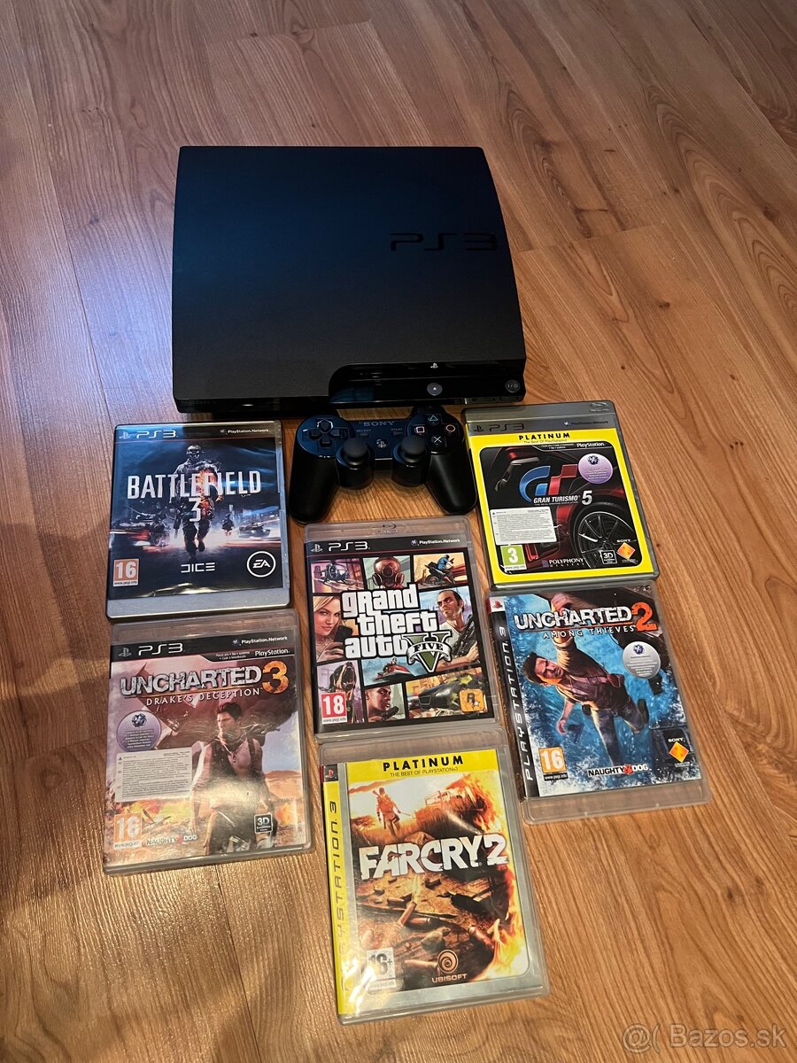 Playstation 3 LACNE veľa hier