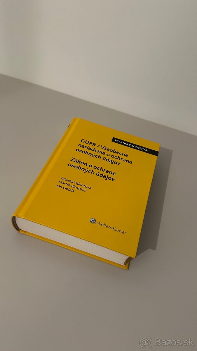 GDPR / Všeobecné nariadenie o ochrane osobných údajov