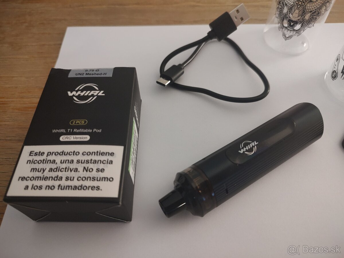 UWELL WHIRL T1 + 2 náhradné hlavy