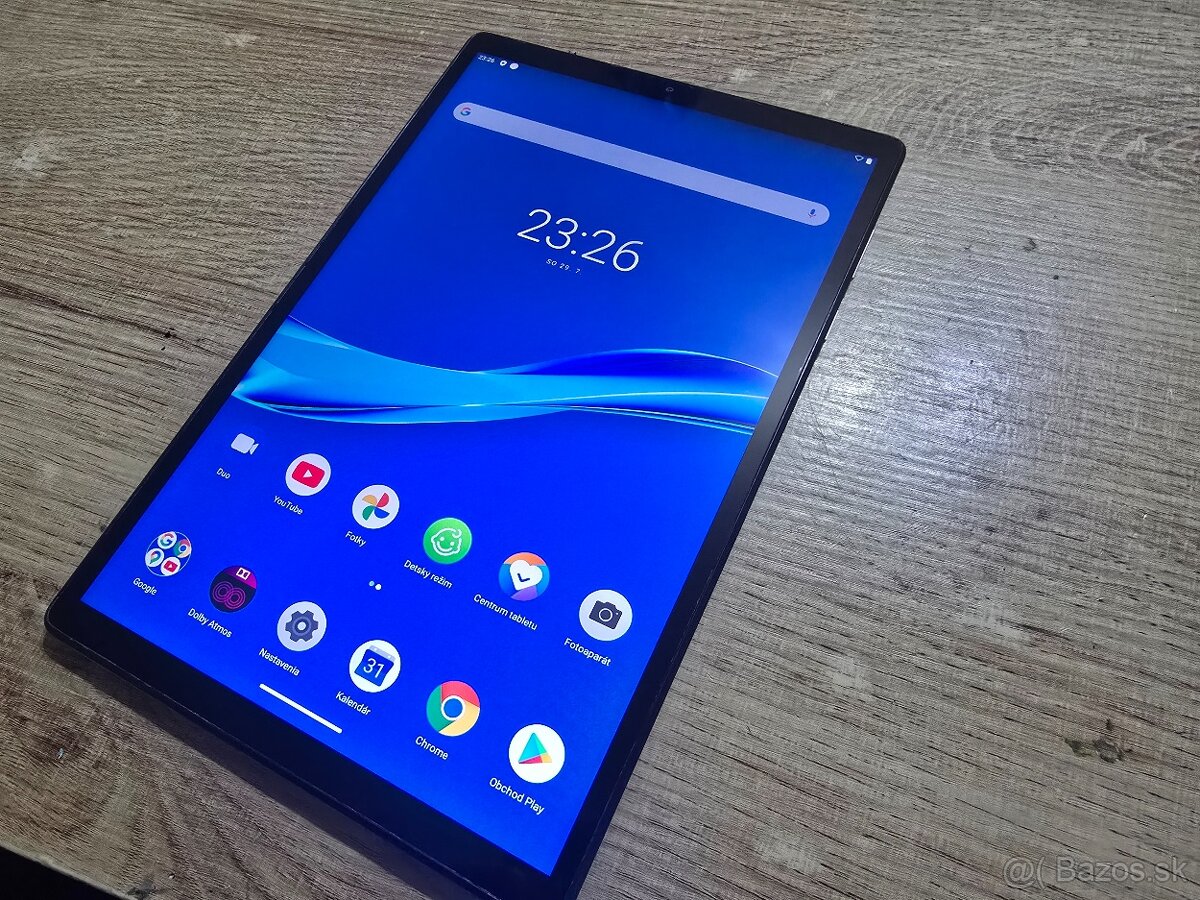 Lenovo Tab M10 FHD Plus plnefunkcny na displeji nieje ani je