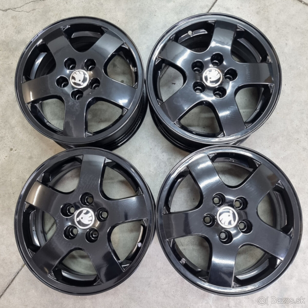 Hliníkové Škoda disky 5x100 R14 6J ET43