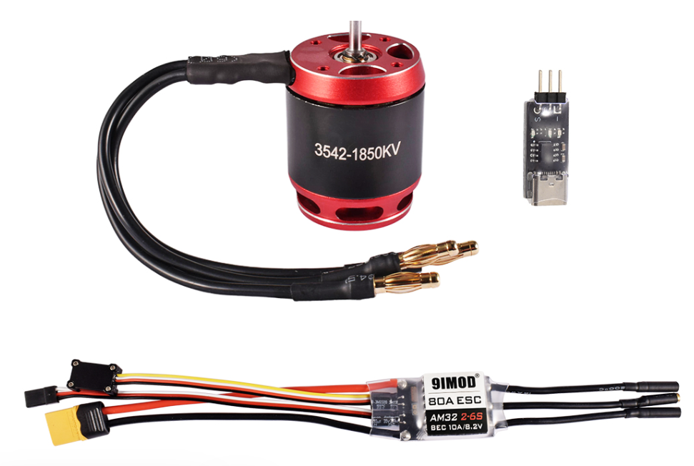 Predám combo regulátor ESC + motor-striedavý /brushless/