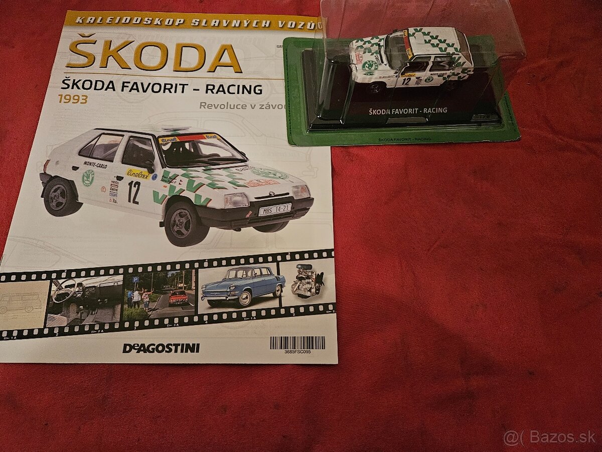 Kaleidoskop vozu Skoda c.95