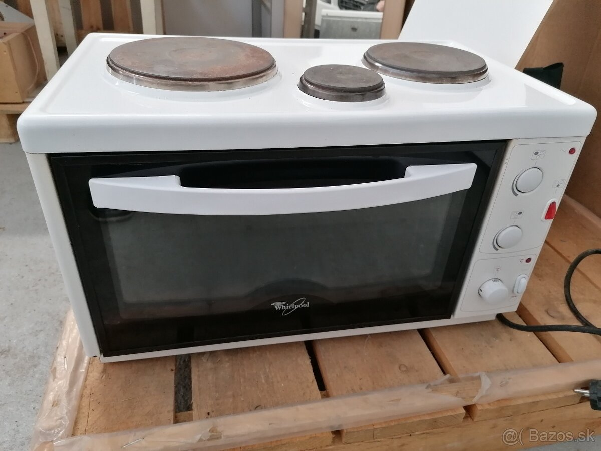 Elektrický minisporák ,varná doska, gril Whirlpool