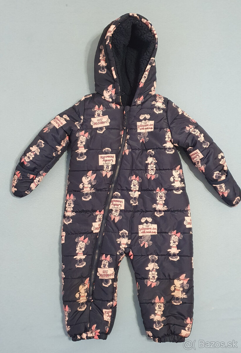 Zimný overal veľ. 86 top stav
