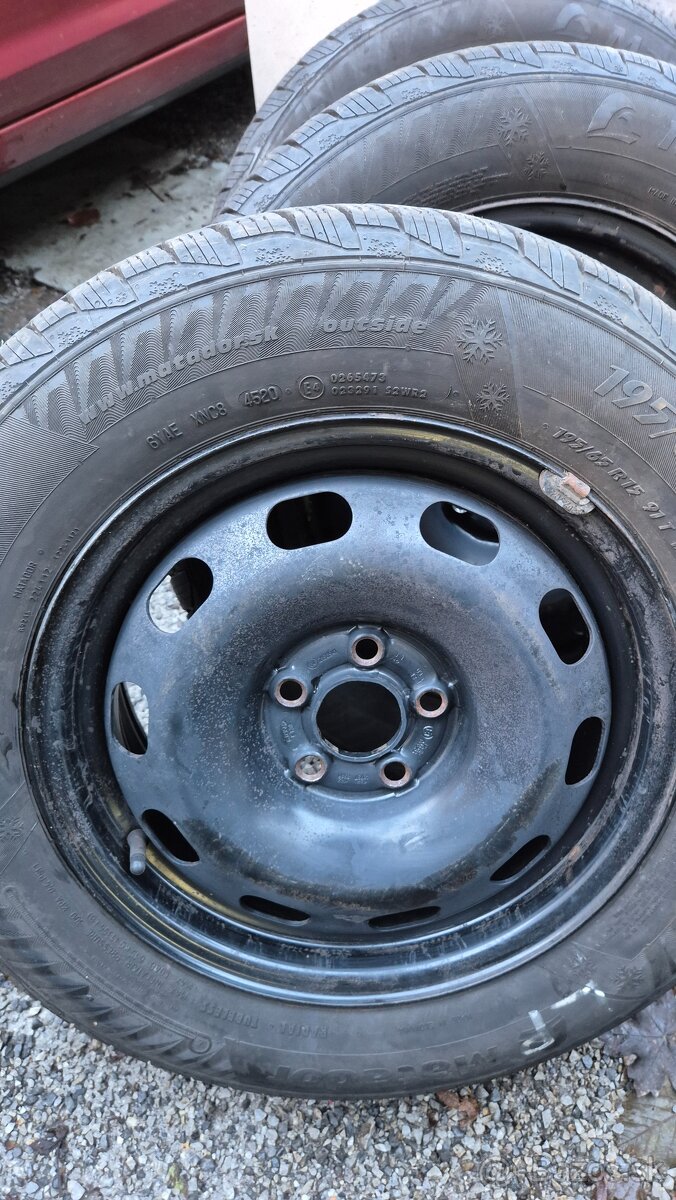 Predám kolesá 5x100r15