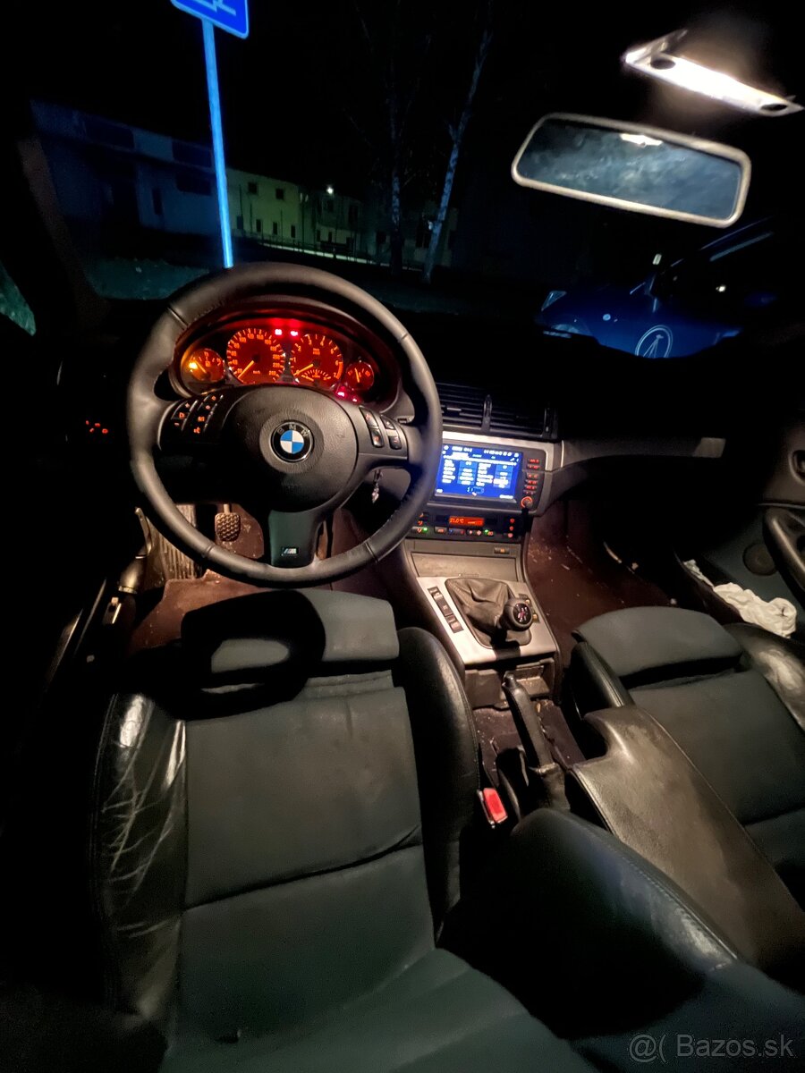 BMW e46 aluminium dekor