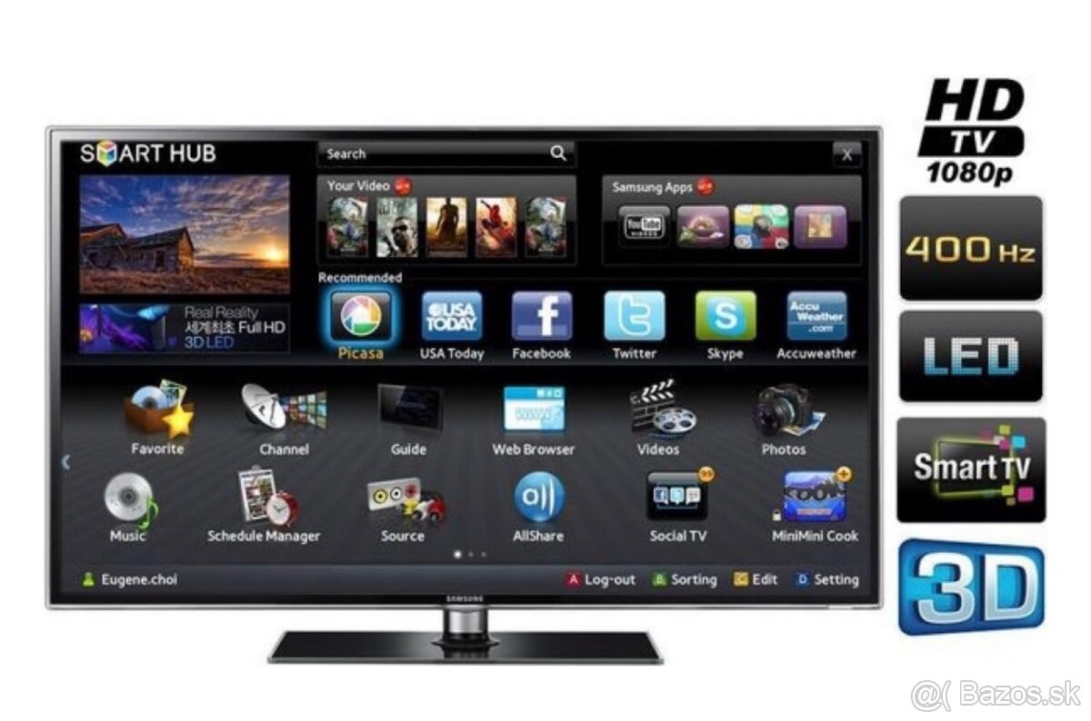 TV Samsung 46” SmartTv