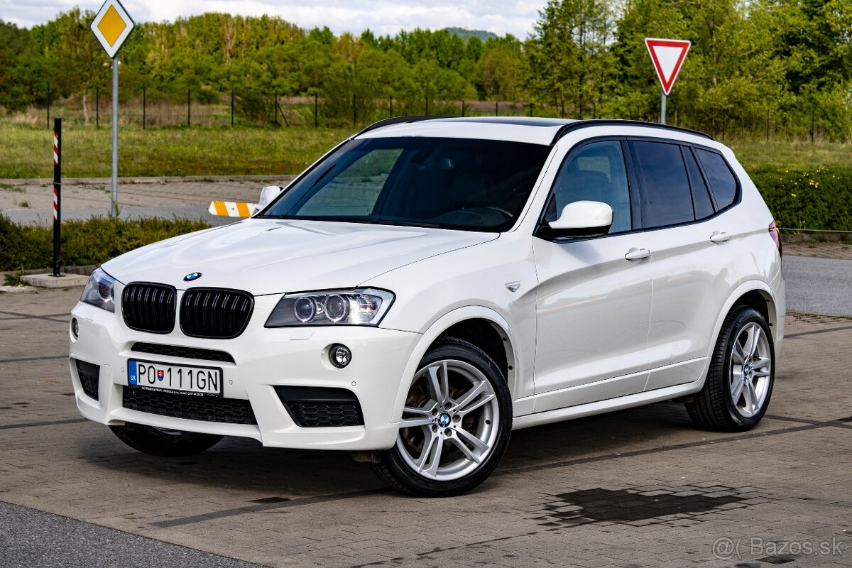 BMW X3 xDrive 2,0d 8AT M-Paket 135kW (panoráma, polokoža)