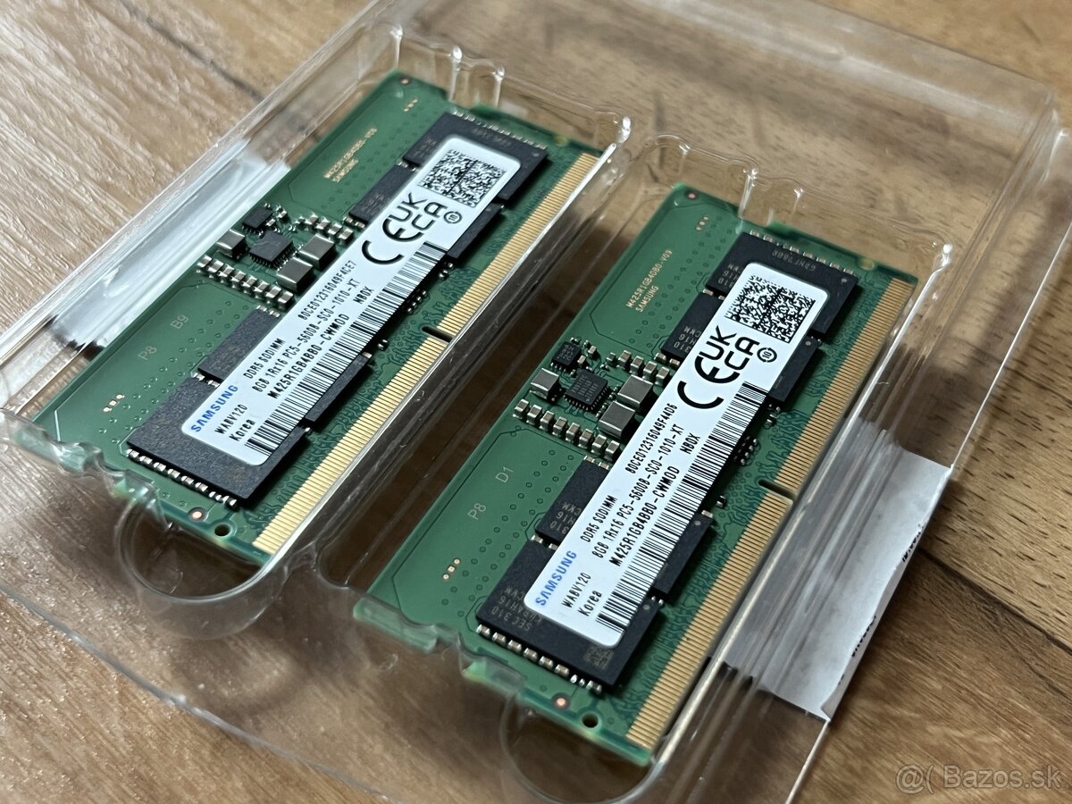 RAM SAMSUNG 2x 8Gb SODIMM DDR5
