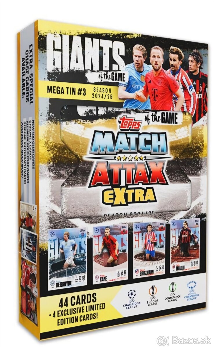 2024-2025 Topps Match Attax Extra Mega Tin Giants of the Gam