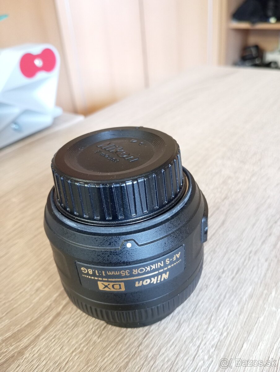 Nikkor 35 mm AF-S -DX f / 1,8 G - PREDÁM