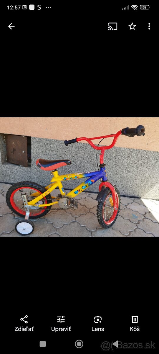 Predám detský bicykel