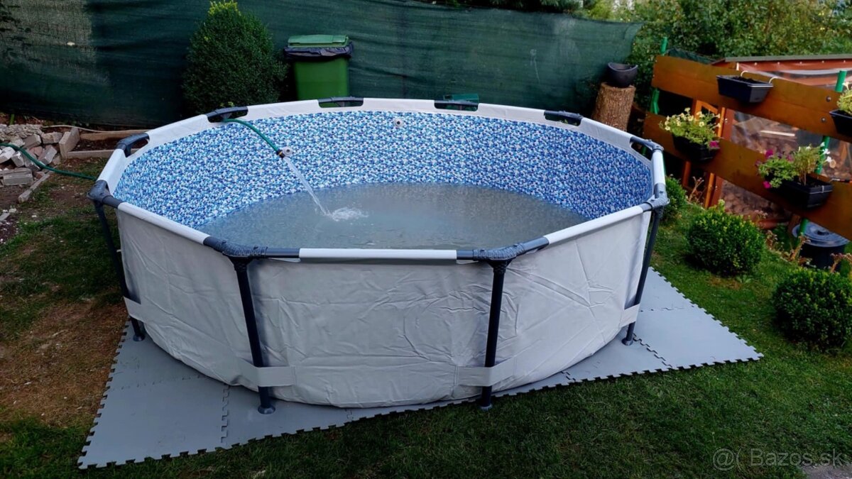 Bazén rámový s filtráciou 3,05x0,76 m