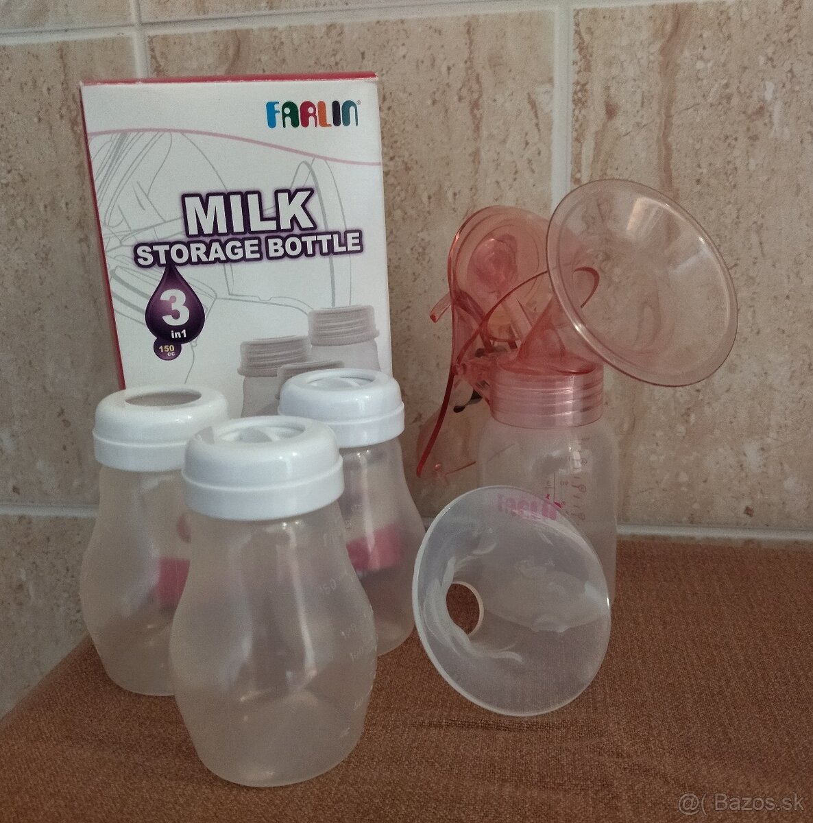 Matrac, baby monitor a odsávačka mlieka