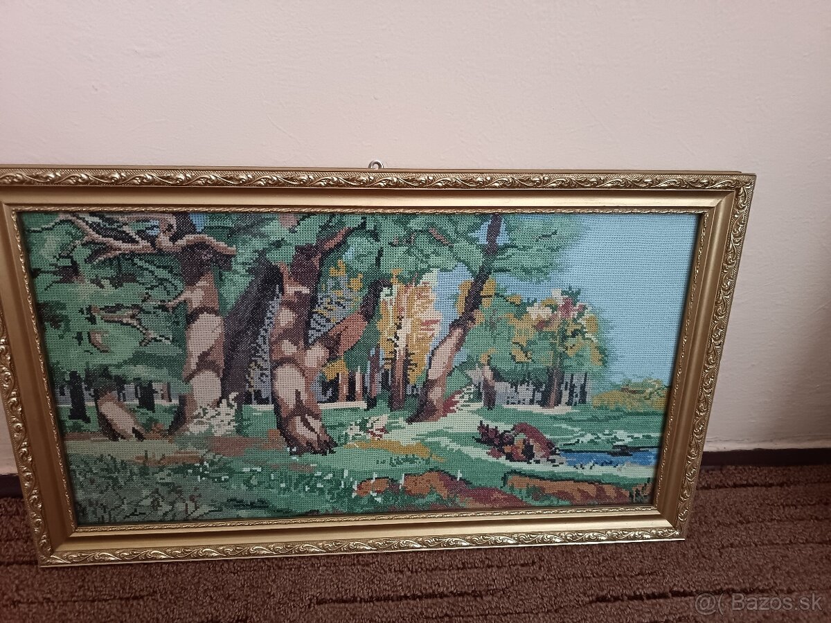 Starý gobelinovy obraz