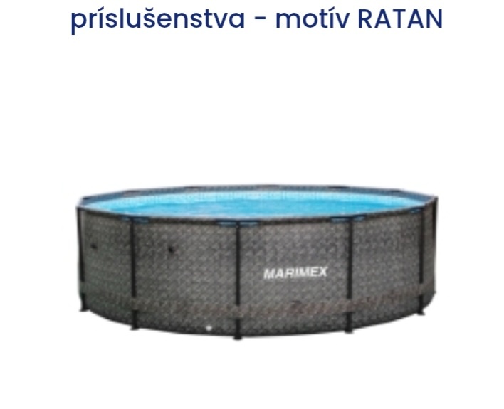 Predam lacno bazen Marimex 4,01,22 m s pieskovou filtraciou.
