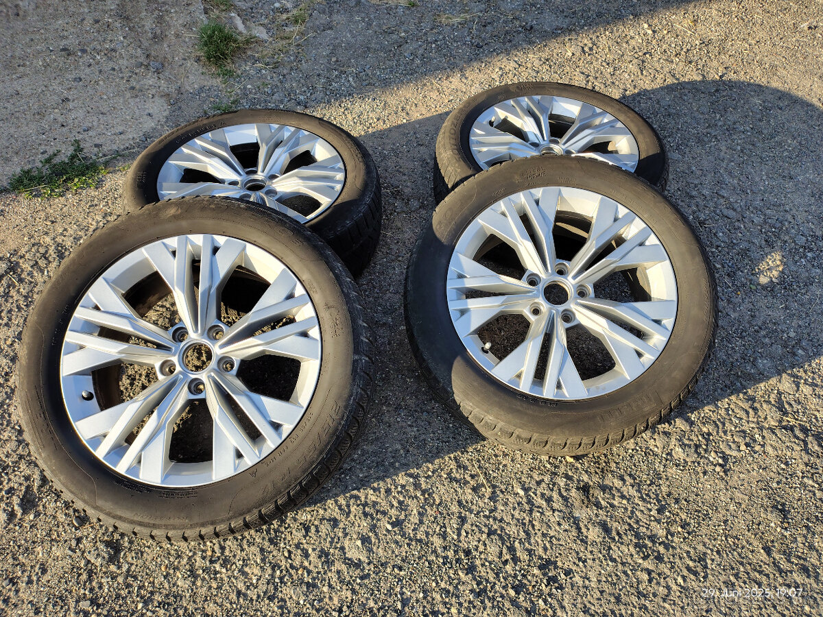 Elektrony orig. VW 5x112 R17 Stavanger Alltrack s pneu