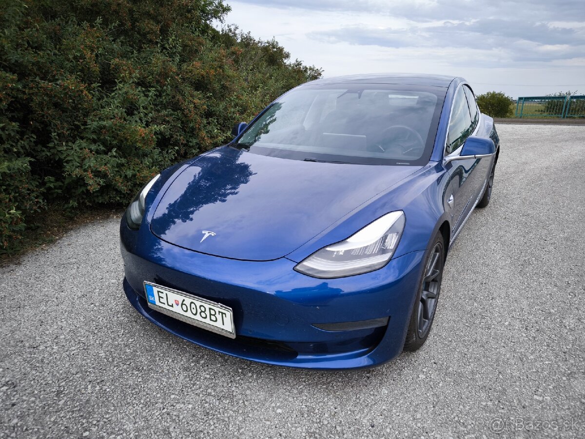 Tesla 3 Long Range Dual Motor 4x4, r.v. 2020, odpočet DPH