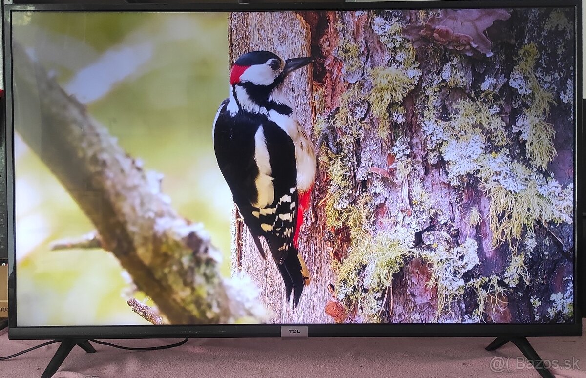 Predám 4KUHD SMART TV TCL 43DP600 (108cm)