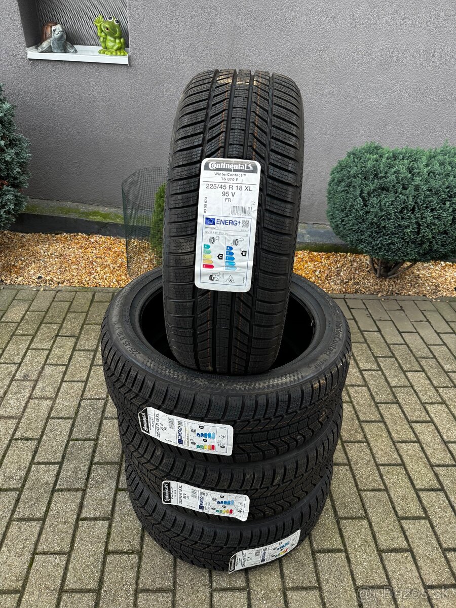 225/45 r18 continental winter contact ts870p