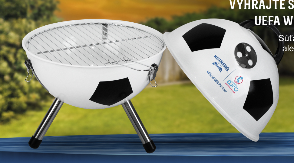 Prenosny gril Hellmanns