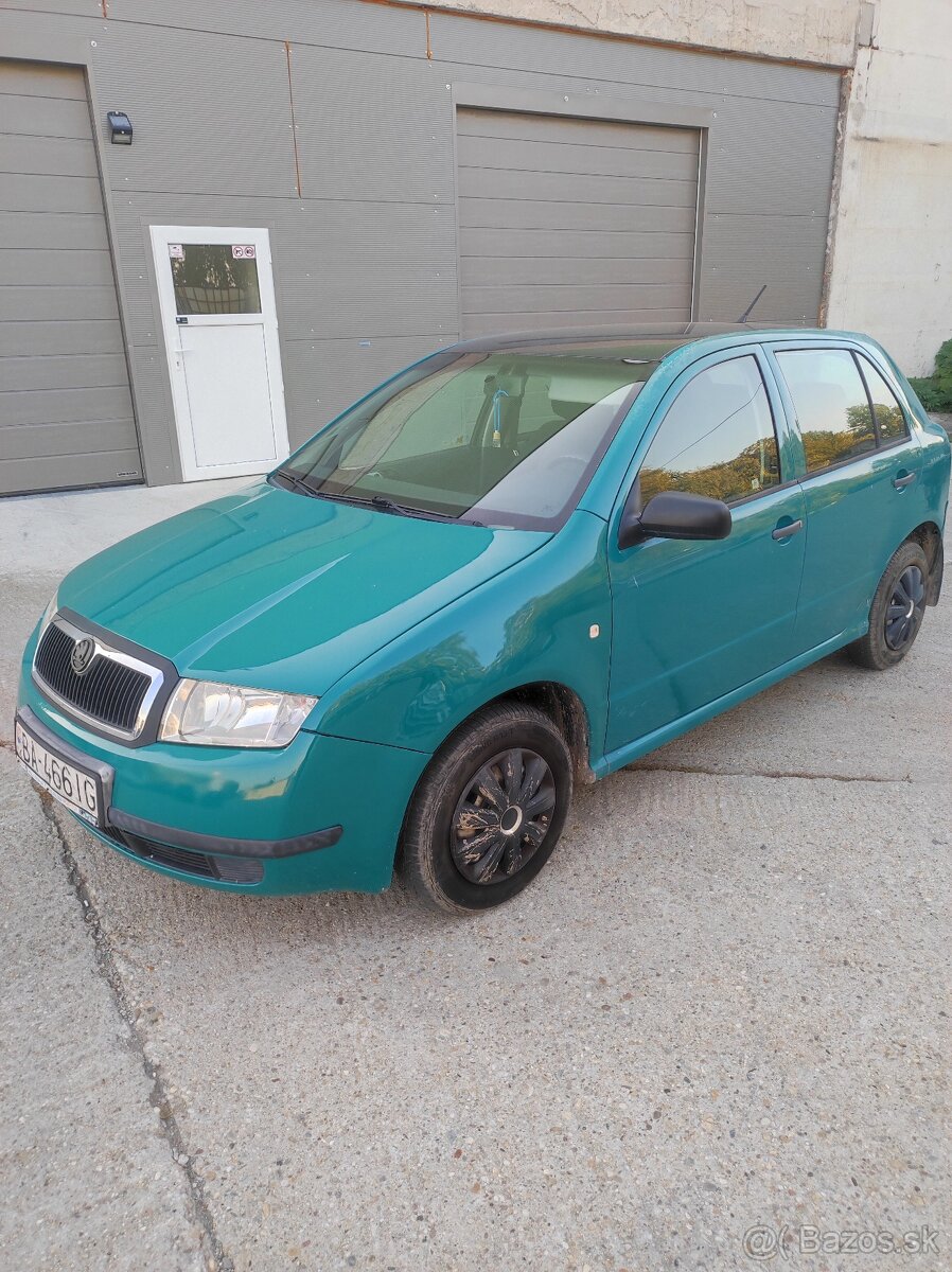 Predám Škoda Fabia 1.4 benzín r.v. 2002