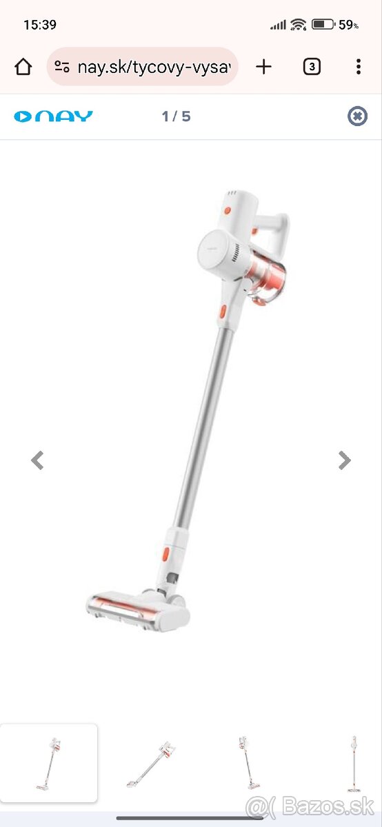 vysávač XIAOMI Vacuum Cleaner G20