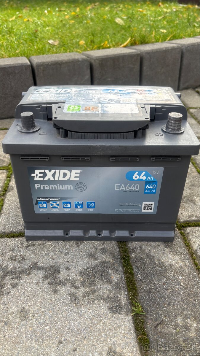 Autobatéria EXIDE Premium 64Ah 12V