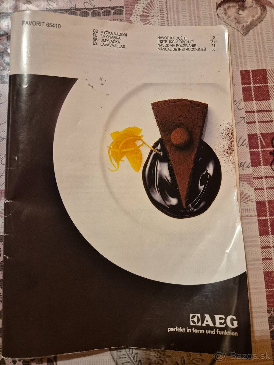 Predam umyvačku AEG