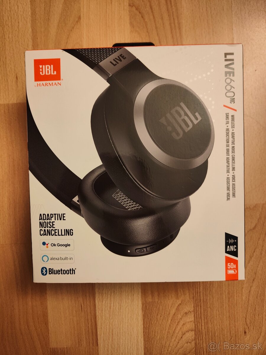 Sluchadla JBL Live 660 NC
