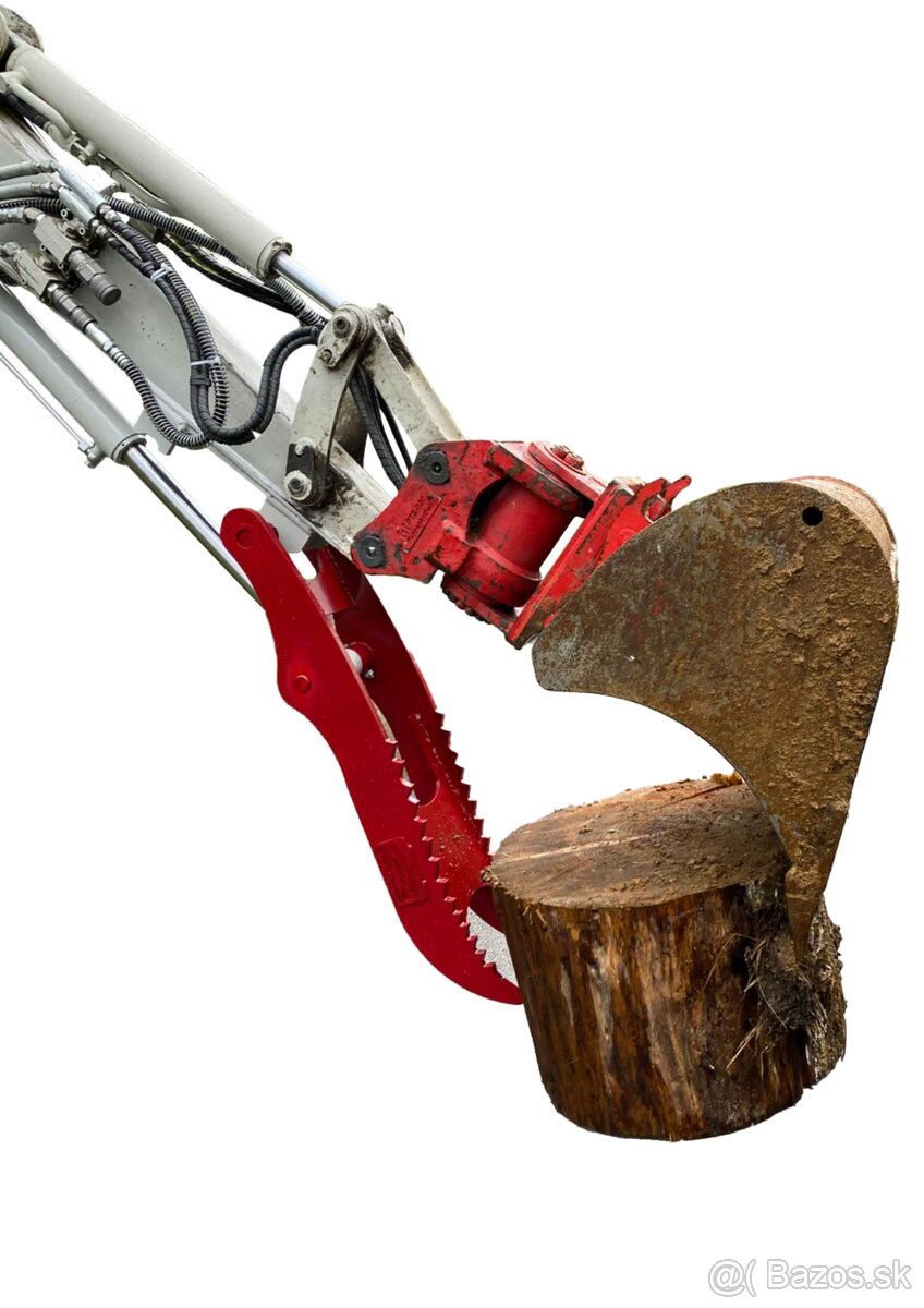 Hydraulický Pridržiavač , palec na bager , minibager , Thumb