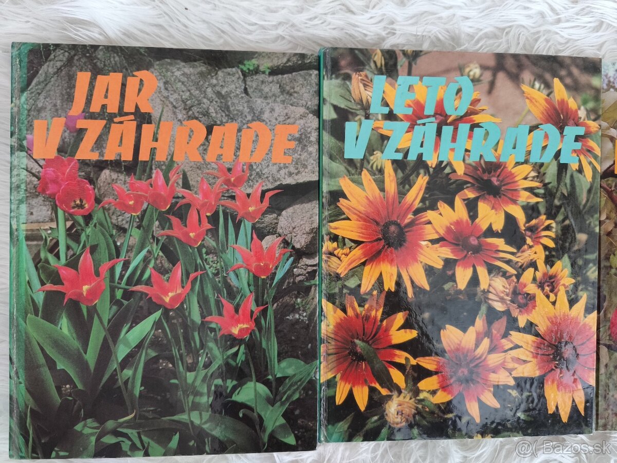 Sada kníh Jar, leto,jeseň, zima v záhrade