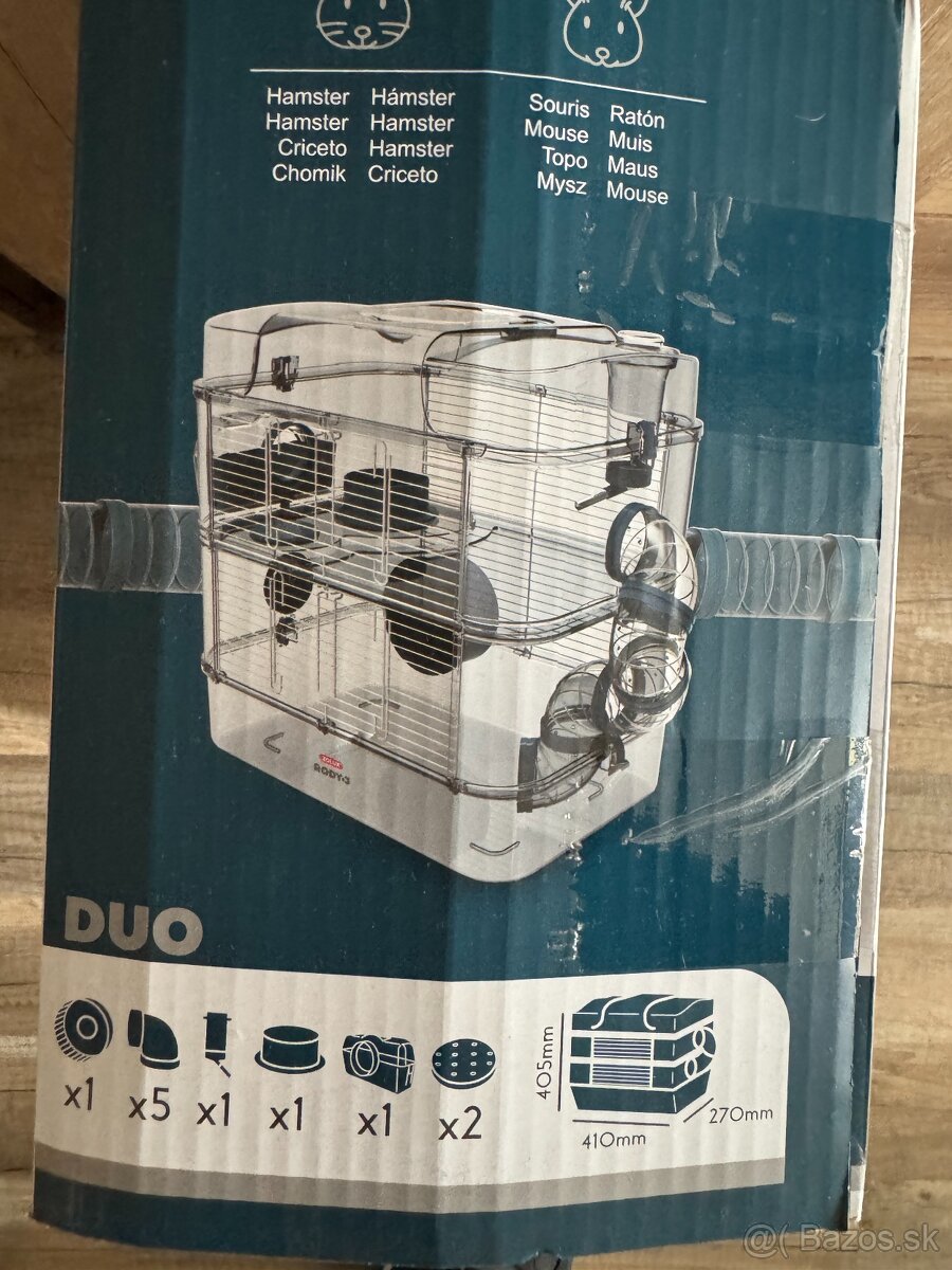 klietka pre škrečka