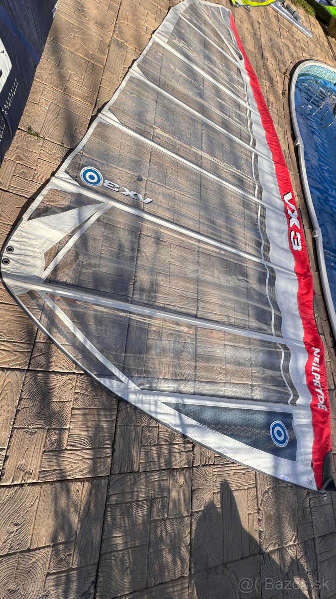 WINDSURF PLACHTA NEILPRYDE VX3 7.8M - SUPER STAV