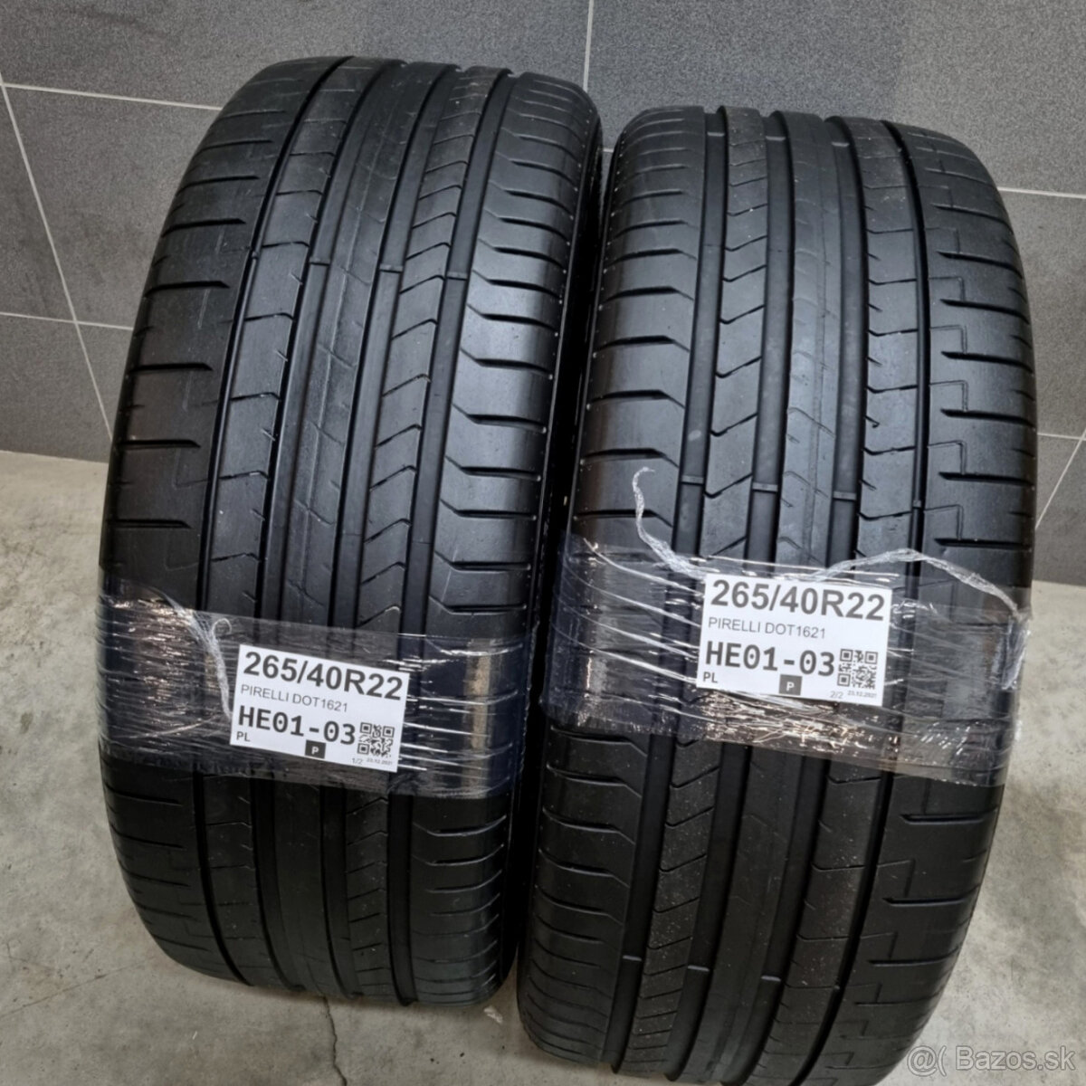 Letné pneumatiky 265/40 R22 PIRELLI