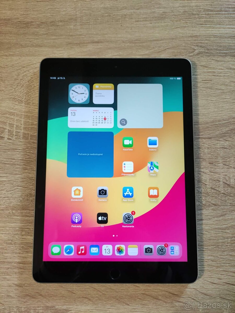 9.7" tablet iPad 6.generacie 2018 Space Gray